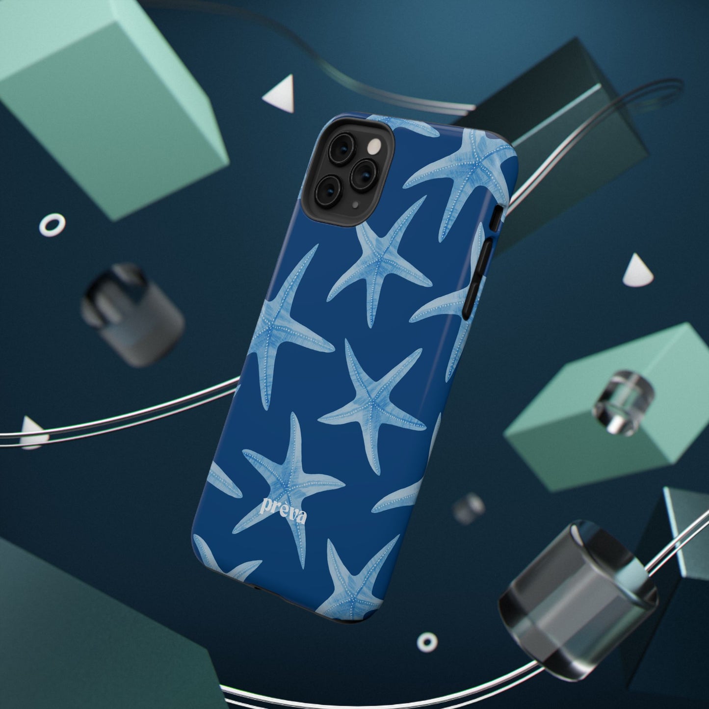 Blue Starfish Phone Case