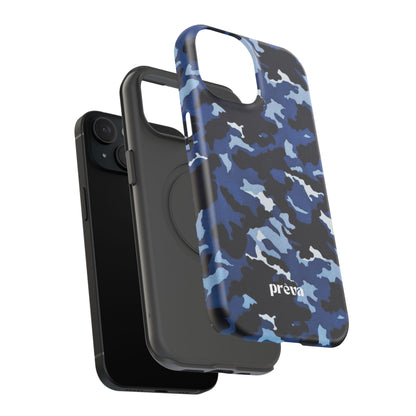 Blue Camo Phone Case