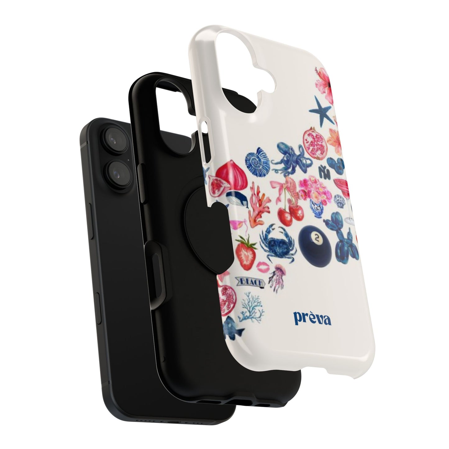 Collage Wave Phone Case