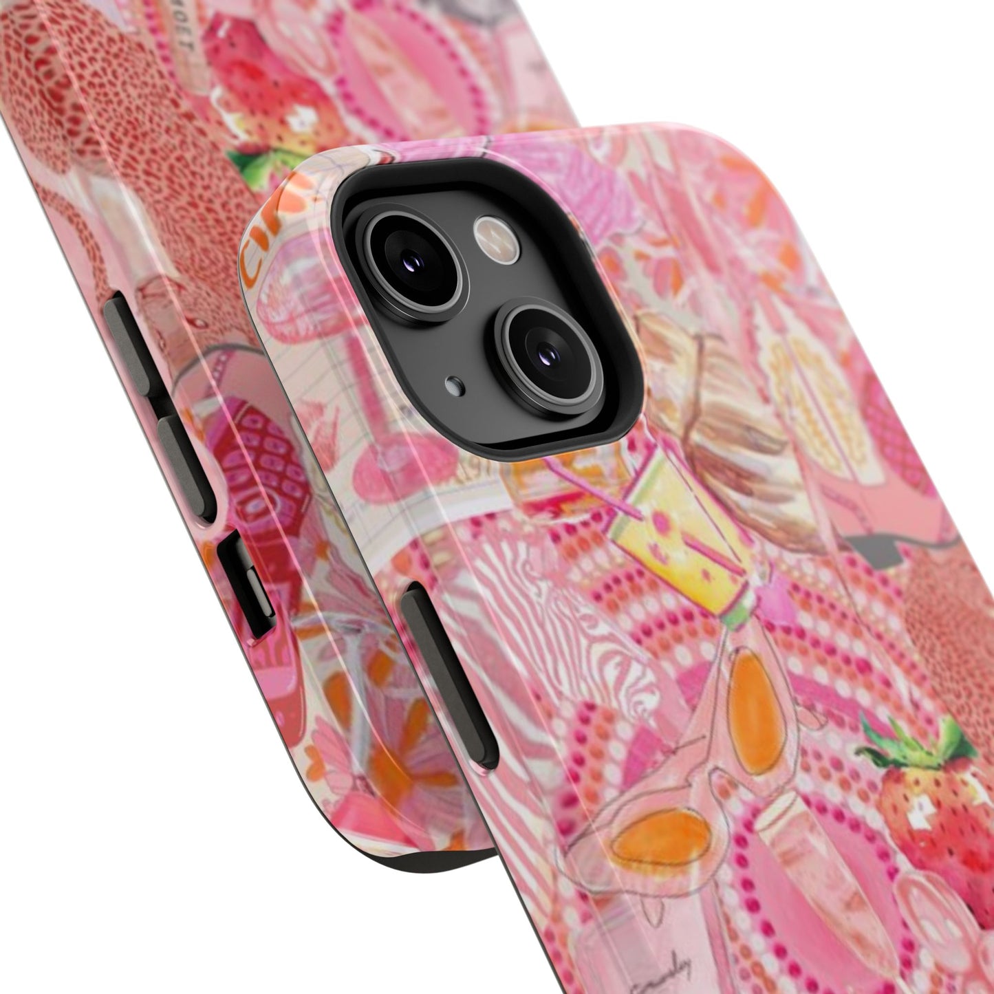 Pink Collage Phone Case