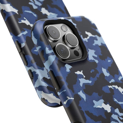Blue Camo Phone Case
