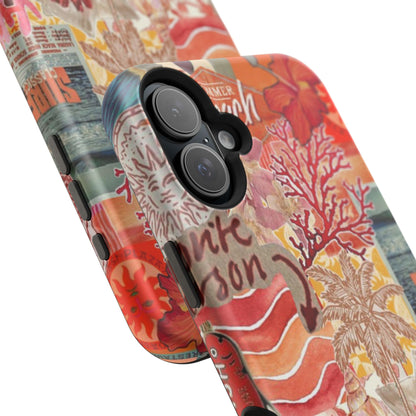 Vintage Floral Collage Phone Case