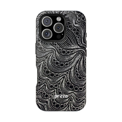 Abstract Midnight Lace Phone Case