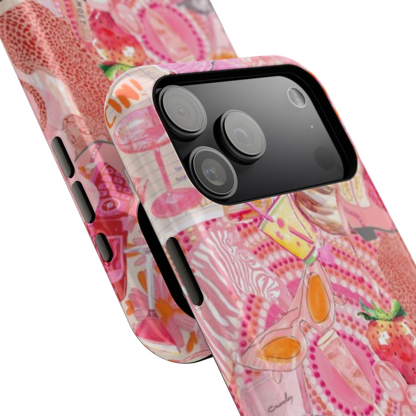Pink Collage Phone Case