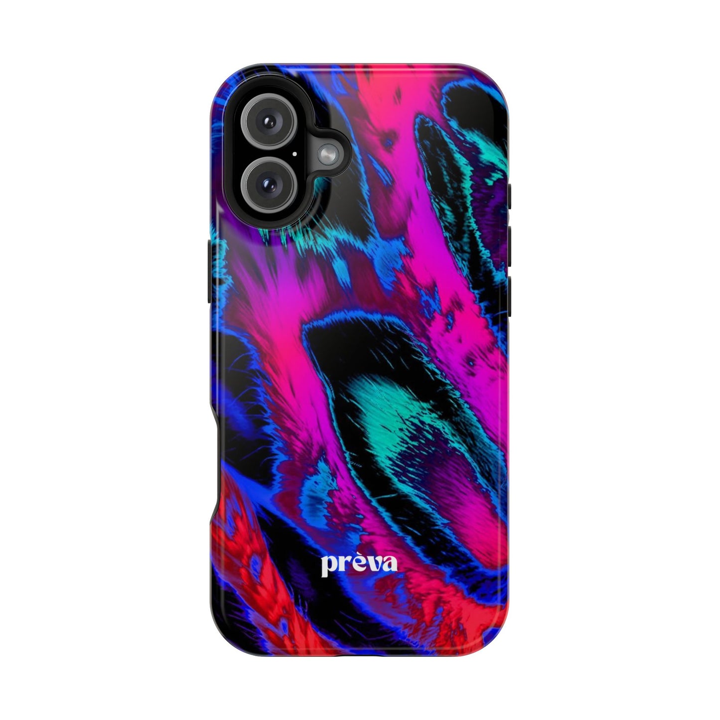 Neon Swirl Phone Case
