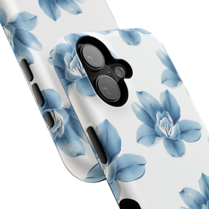 Blue Flowers Phone Case