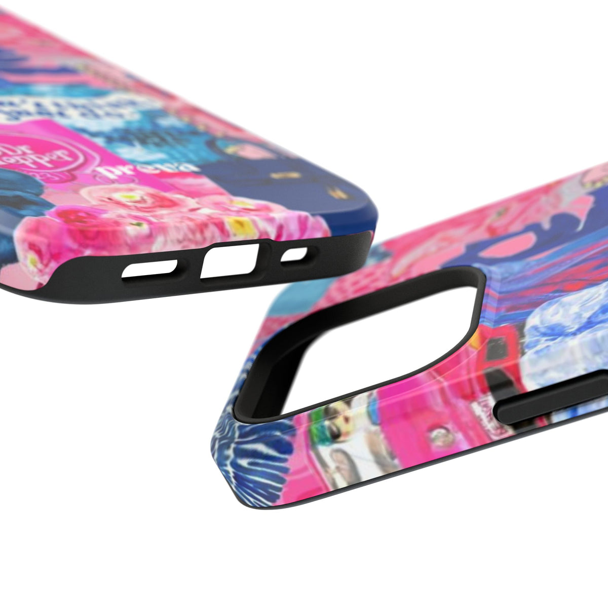 Vibrant Galaxy Collage Phone Case