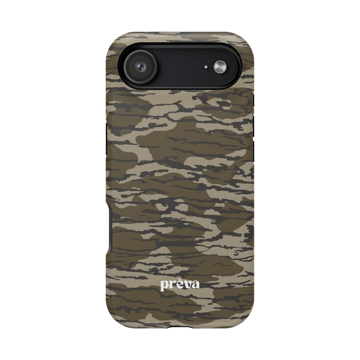 Camo Impact-Resistant Phone Case — Military Green Rugged Protection