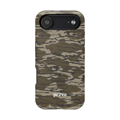 Camo Impact-Resistant Phone Case — Military Green Rugged Protection