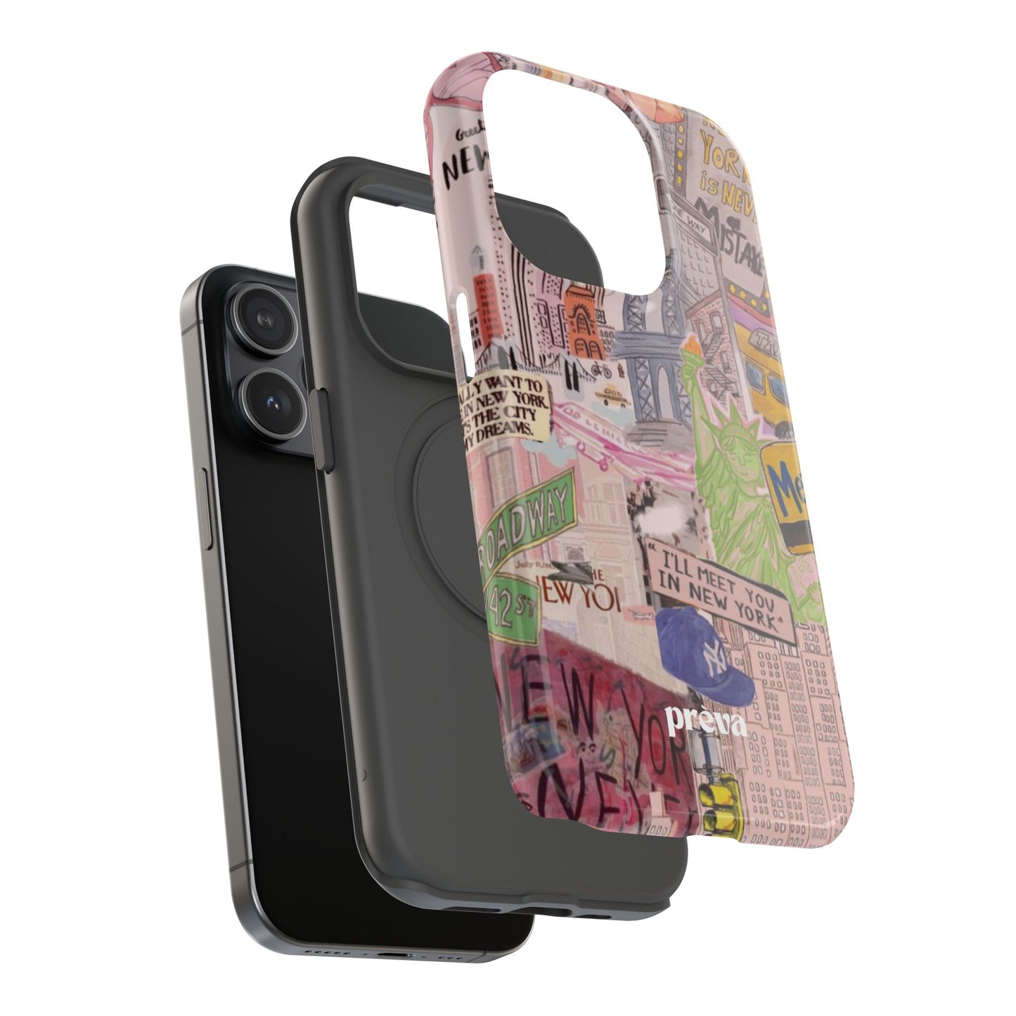 New York Collage Phone Case