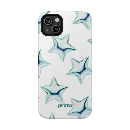 White Starburst Phone Case
