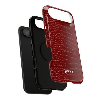 Red Croc Phone Case