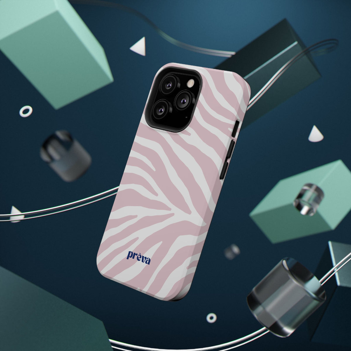 Pink Zebra Phone Case