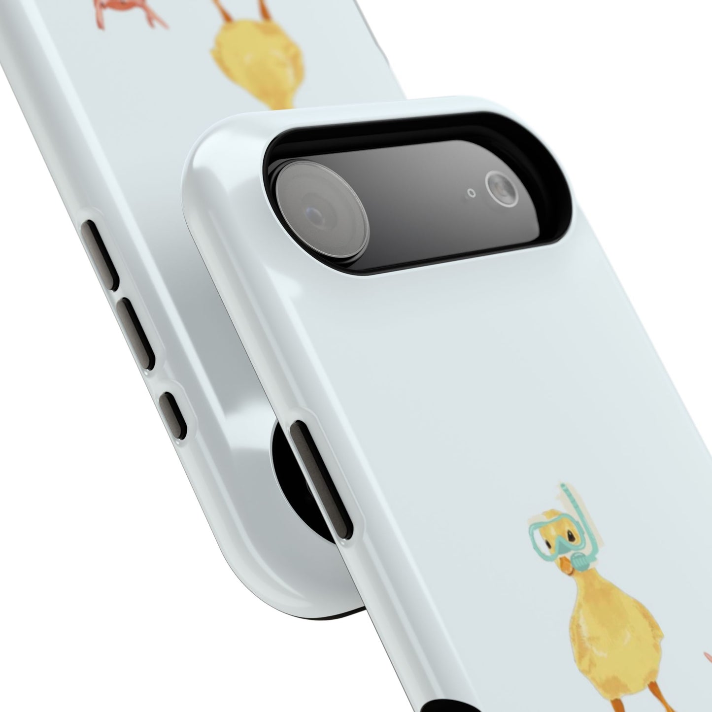 Scuba Duck Stripes Phone Case