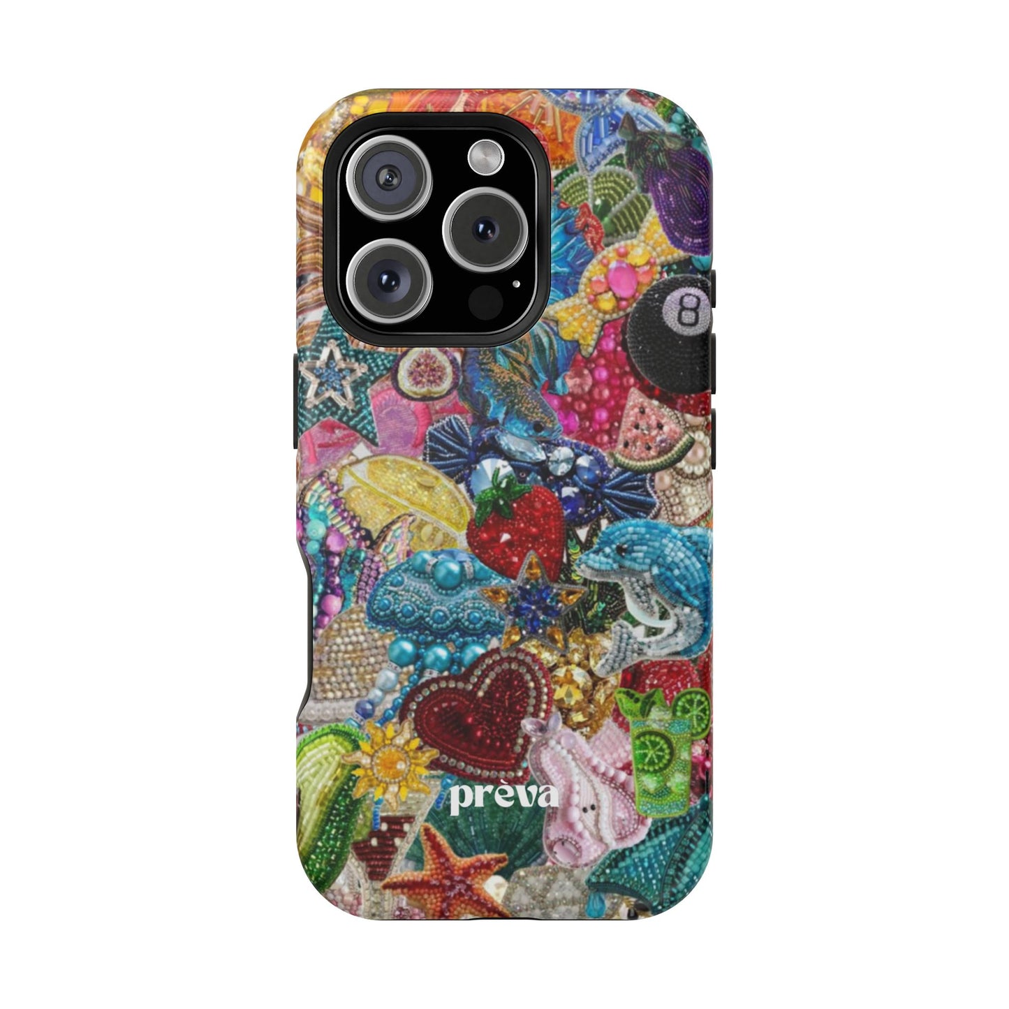Colorful Rhinestone Phone Case