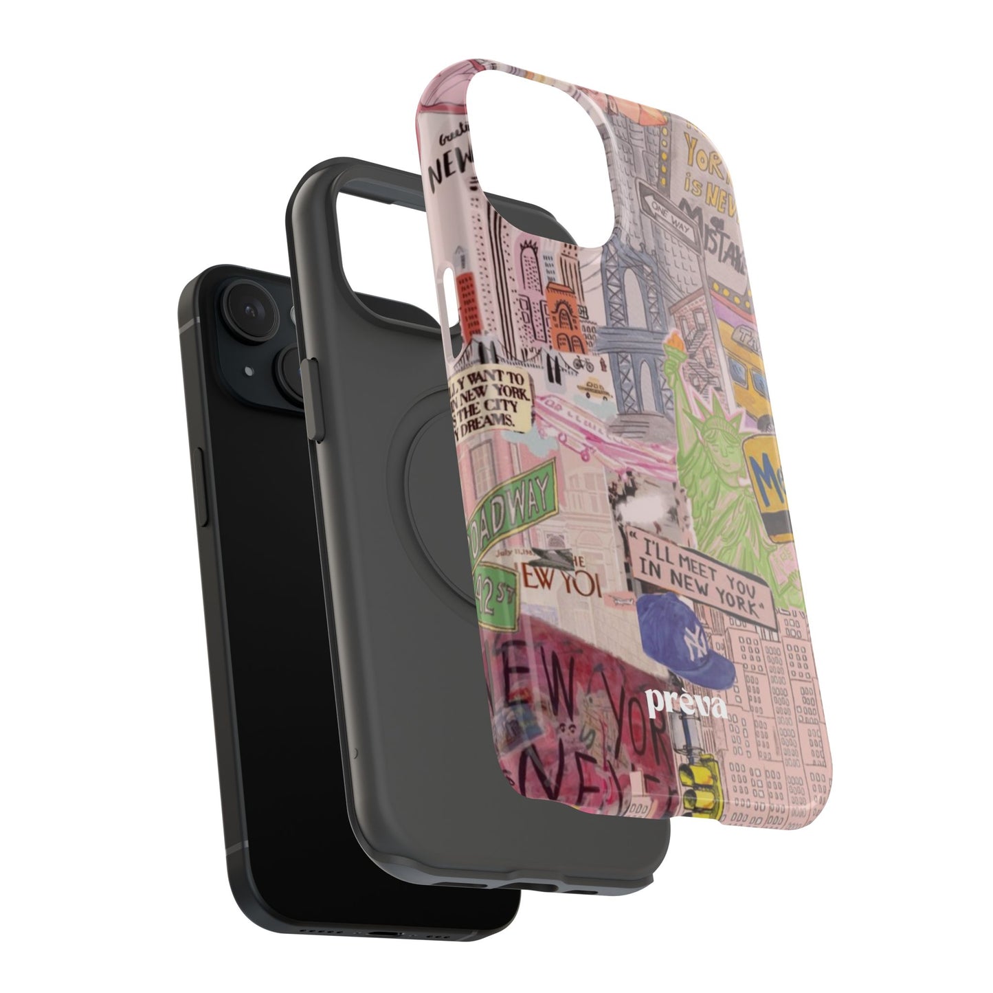 New York Collage Phone Case