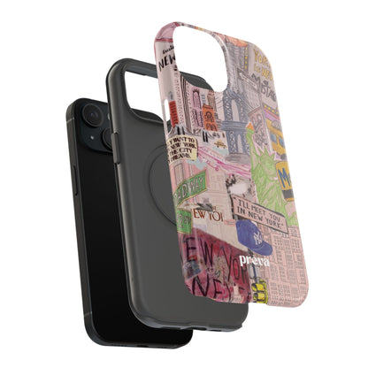 New York Collage Phone Case