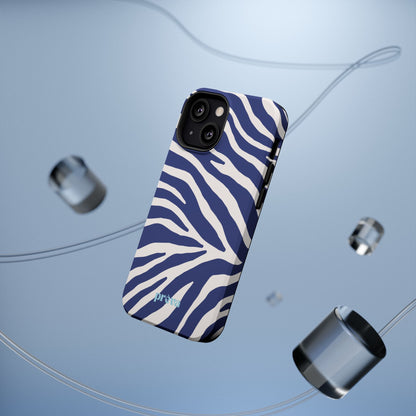 Blue Zebra Phone Case