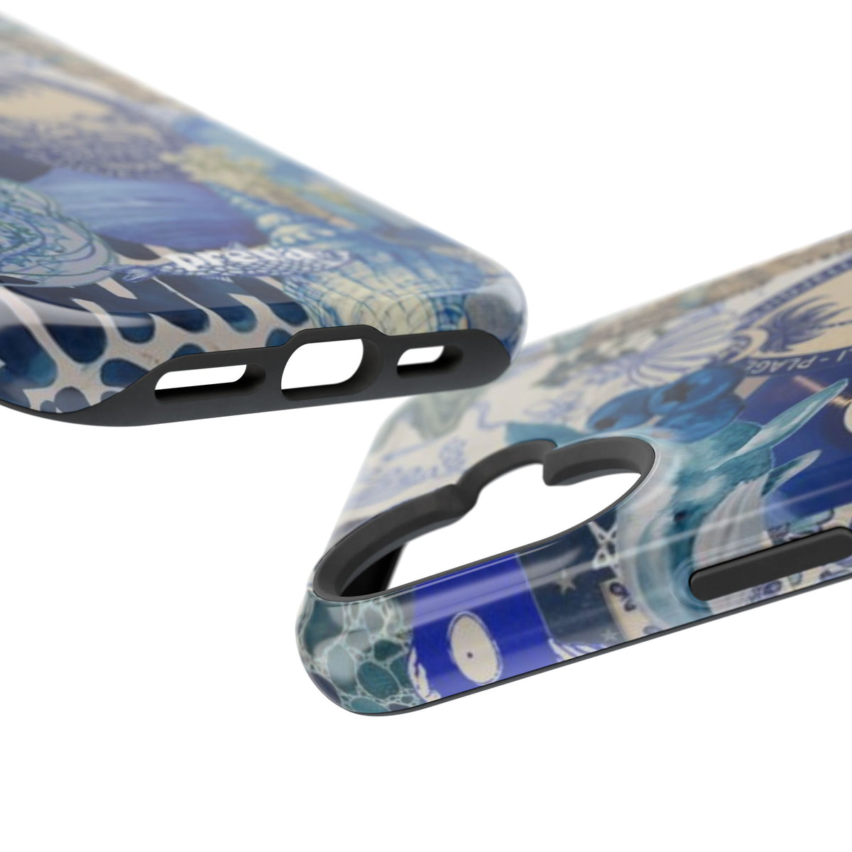 Blue Night Collage Phone Case