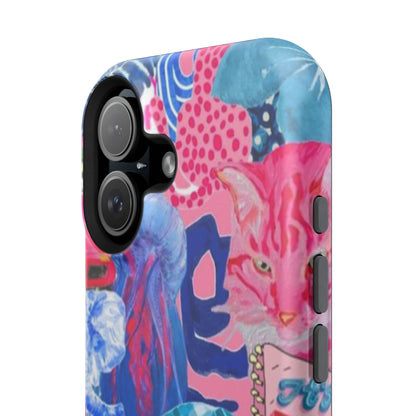 Vibrant Galaxy Collage Phone Case
