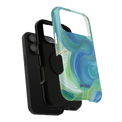 Swirling Ocean Impact-Resistant Phone Case
