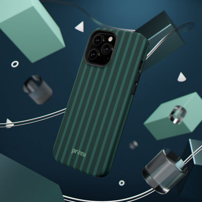Striped Green Phone Case