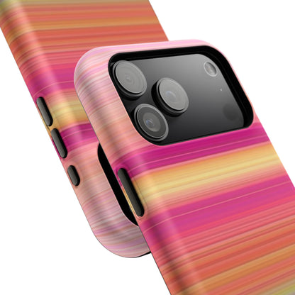 Pastel Stripe Rays Phone Case