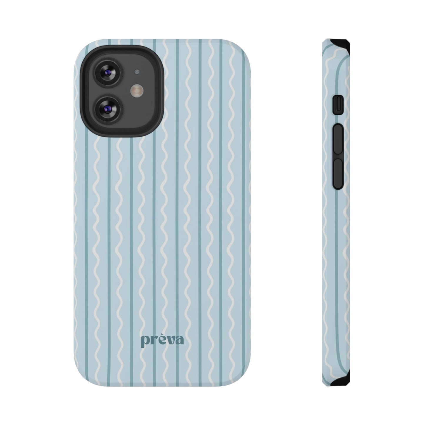 Blue Island Stripes Phone Case