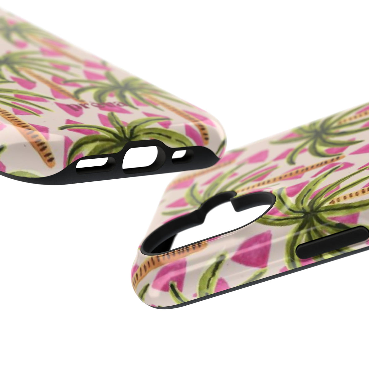 Phone Case — Pink Palm Tree Impact-Resistant Protector