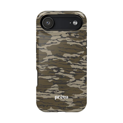 Camo Impact-Resistant Phone Case — Military Green Rugged Protection