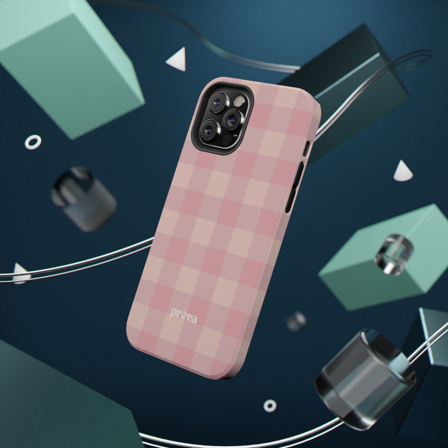 Pink Plaid Phone Case