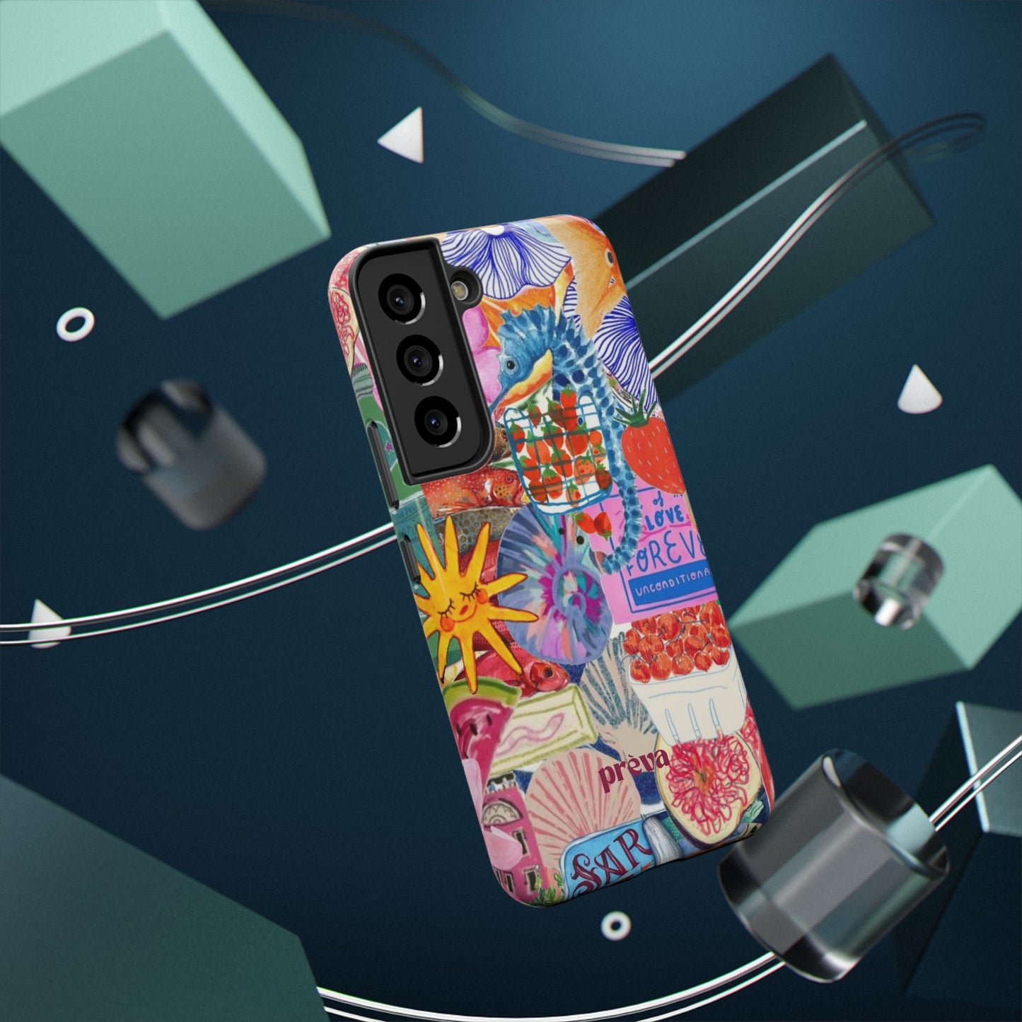 Floral Coast Phone Case
