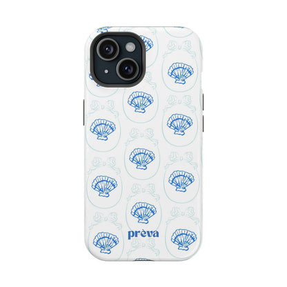 Fancy Teal Shell Phone Case