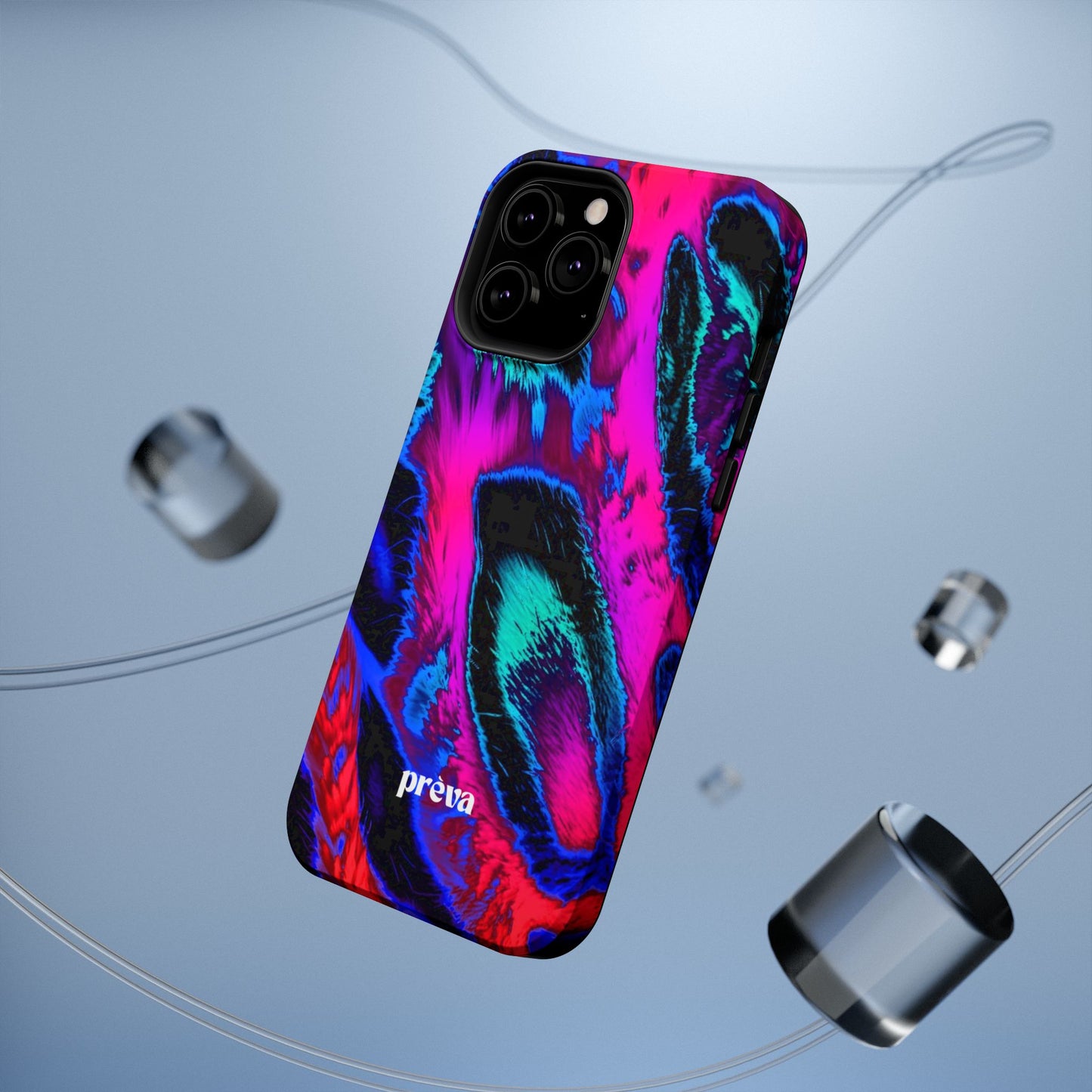 Neon Swirl Phone Case