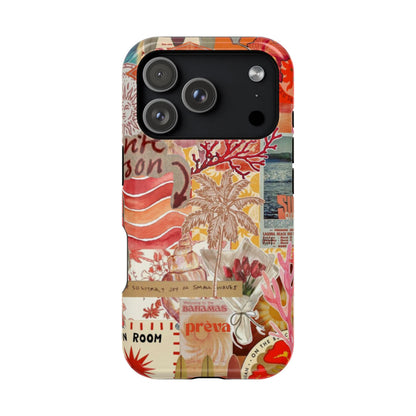 Vintage Floral Collage Phone Case