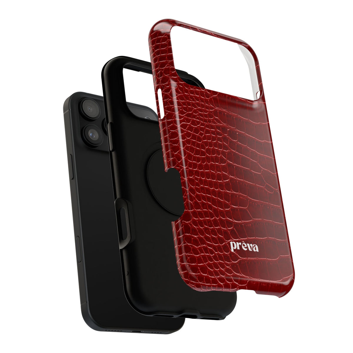 Red Croc Phone Case