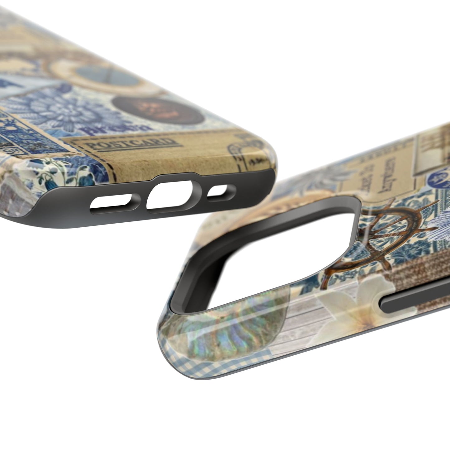 Neutral Travel Collage Phone Case