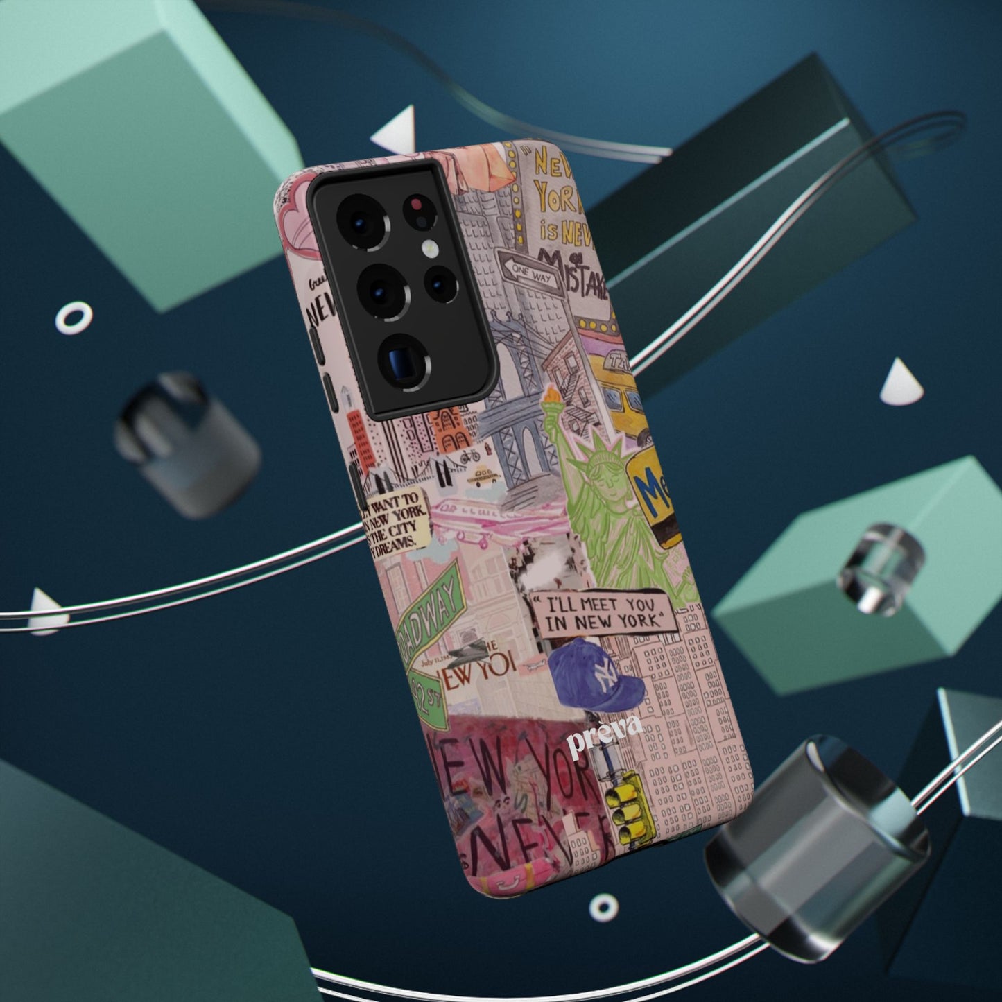New York Collage Phone Case