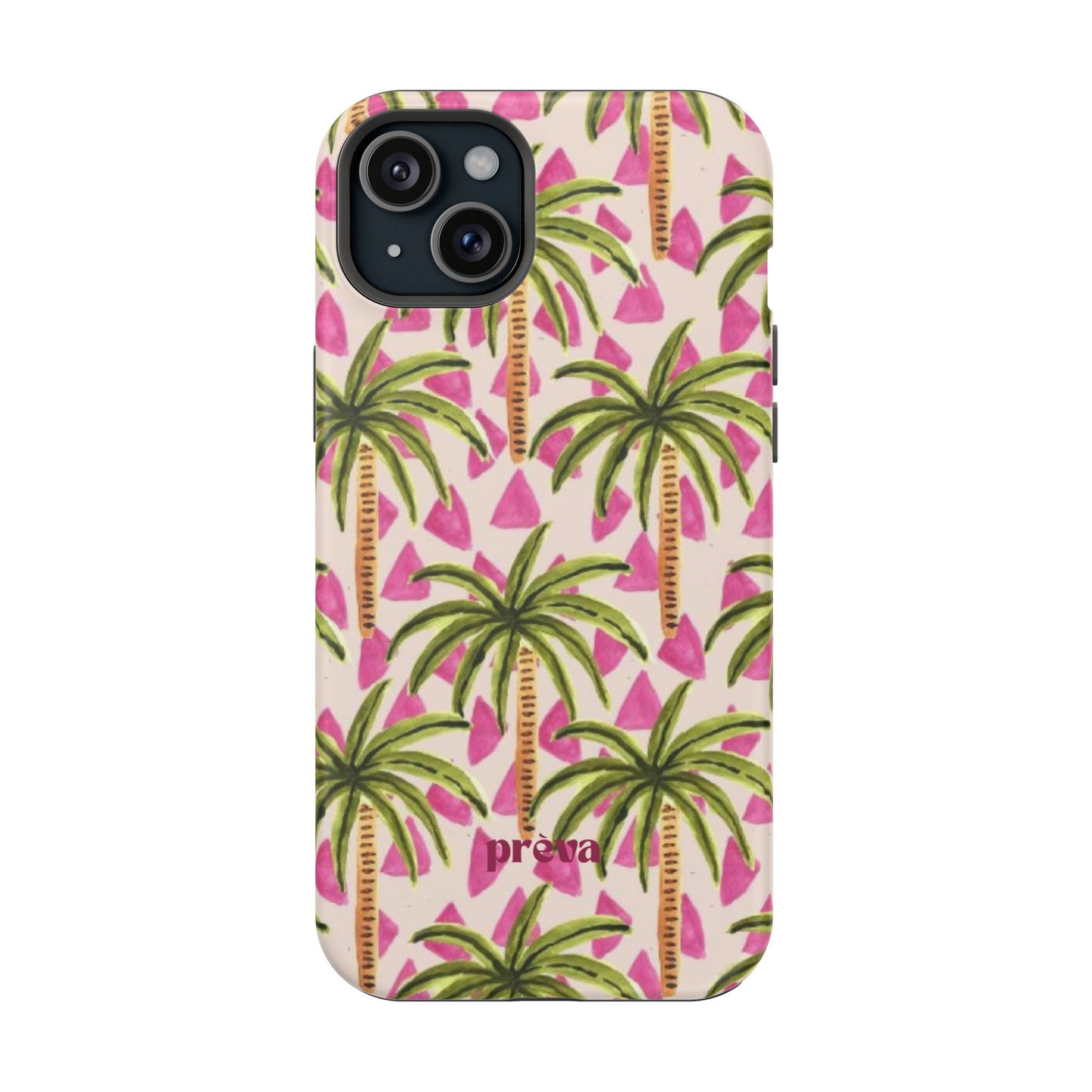 Pink & Palm Phone Case