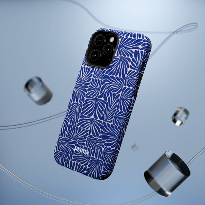 Blue Abstract Greek Phone Case