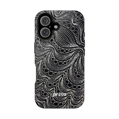 Abstract Midnight Lace Phone Case