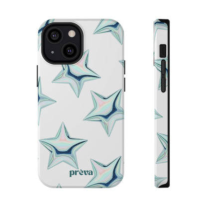 White Starburst Phone Case
