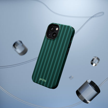 Striped Green Phone Case
