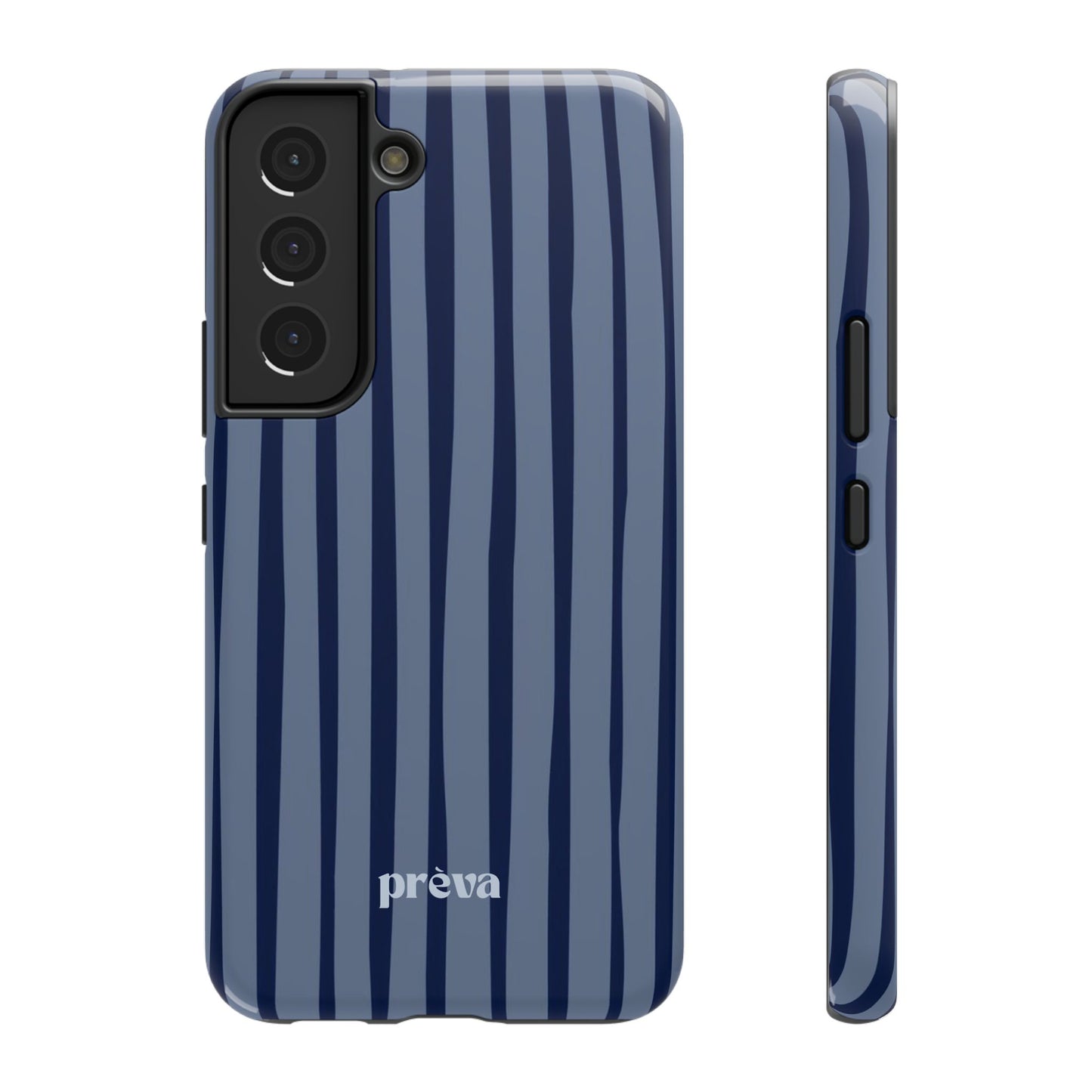 Navy Stripe Phone Case