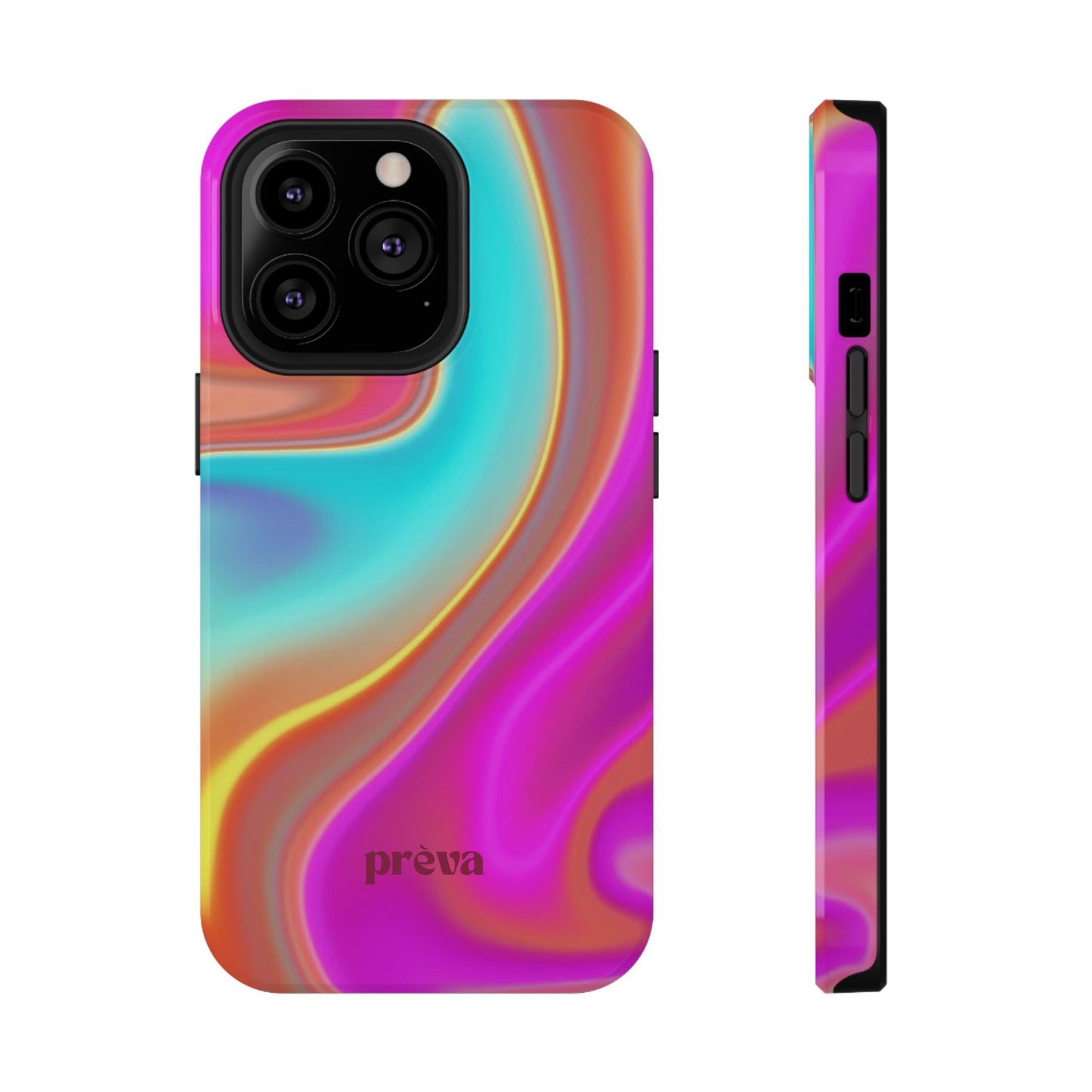 Iridescent Swirl Phone Case