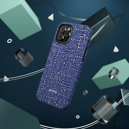 Blue Abstract Greek Phone Case