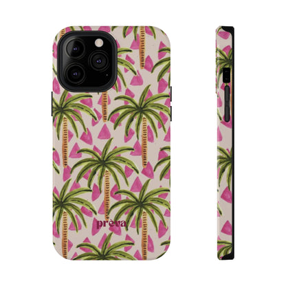 Pink & Palm Phone Case