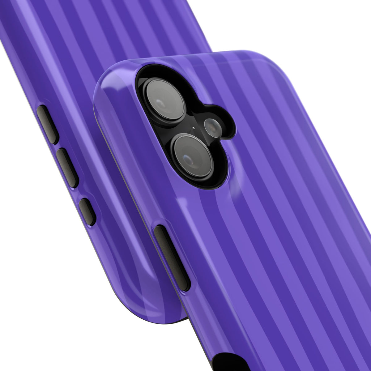 Dark Purple Stripes Phone Case