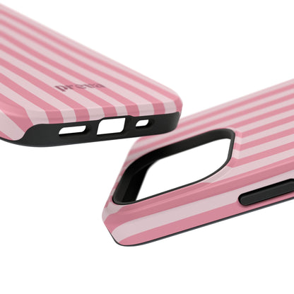 Pink Striped Phone Case