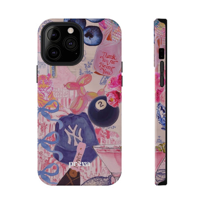 Retro 8 Ball Collage Phone Case